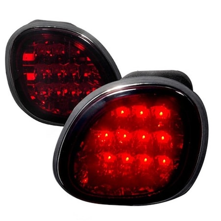 Overtime Trunk Piece LED Tail Lights for 98 to 05 Lexus GS300, Smoke - 10 x 12 x 18 in. OV2654295